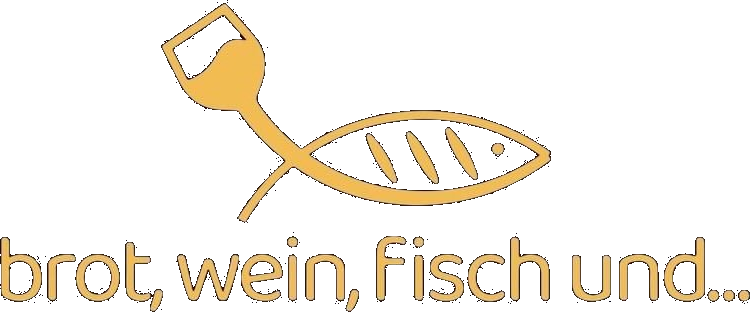 brot, wein, fisch und... Logo